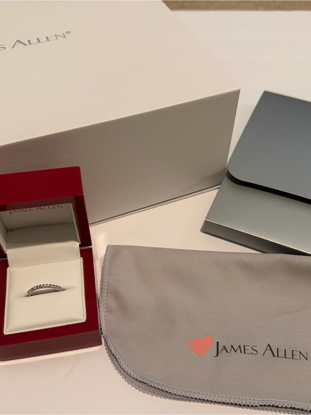 James Allen Eternity Diamond Band, 0.75 carats, size 7